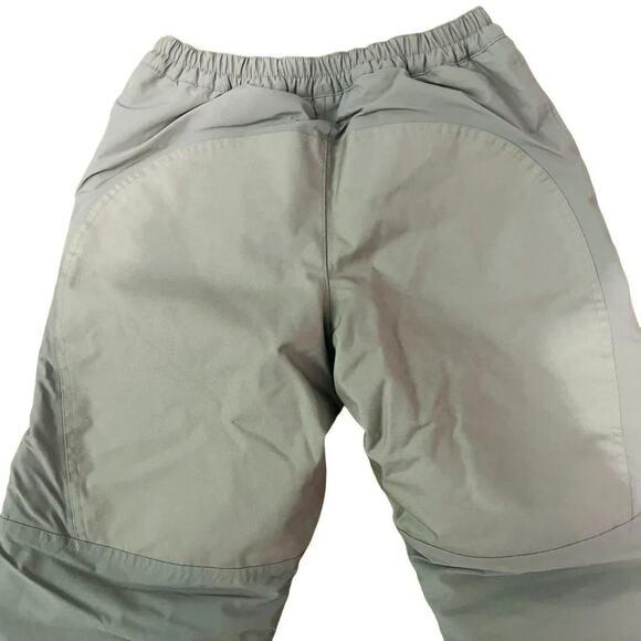 Lands End Kids Squall Waterproof Insulated Iron Knee Winter Snow Pants Grey 10H - Picture 7 of 8